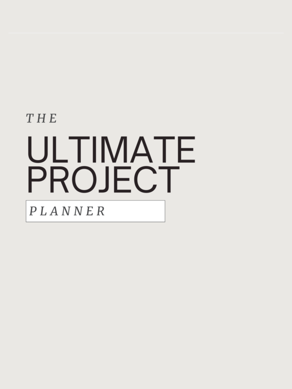 The Ultimate Project Planner